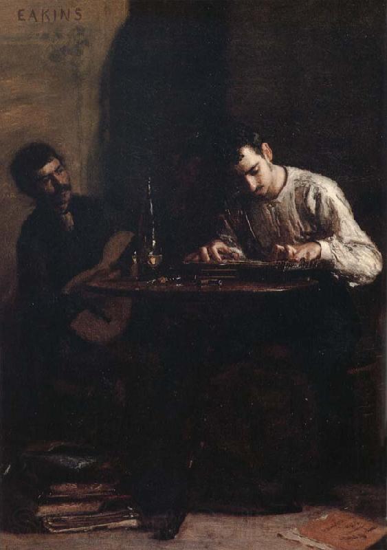 Thomas Eakins Characteristic of Performance Norge oil painting art